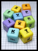 Dice : Dice - Game Dice - Unknown Letter Dice - Ebay Oct 2015